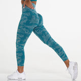 Camouflage High Elastic Push Up Leggings