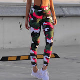 Camouflage Pattern Workout Leggings