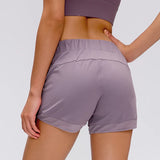 Side Cross Strap Fitness Shorts