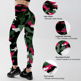 Camouflage Pattern Workout Leggings