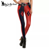 Leather Harley Quinn Leggings