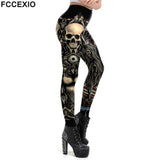 Fashion Design Steampunk Leggings