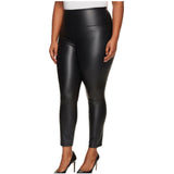 Faux Leather  Pant Tummy Control