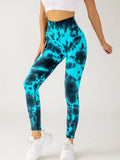 Tie Dye Seamless Yoga Leggings