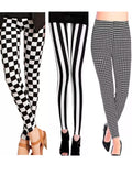 Plaid Printed Leggings