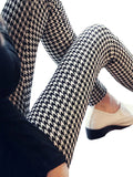 Plaid Printed Leggings