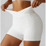 Elastic Waist Sport Shorts with Pocket