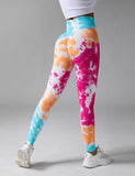 Tie Dye Seamless Yoga Leggings